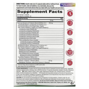 Thực phẩm bổ sung Probulin Total Care Women’s UT Probiotic 20 Billion CFU 30 Capsules 855757003534