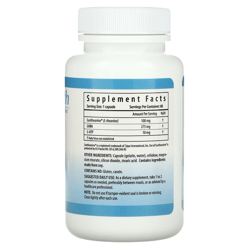 ProHealth Longevity L-Theanine Calm-Plex 60 Capsules 2 Thực phẩm bổ sung ProHealth Longevity L-Theanine Calm-Plex 60 Capsules 850023410443