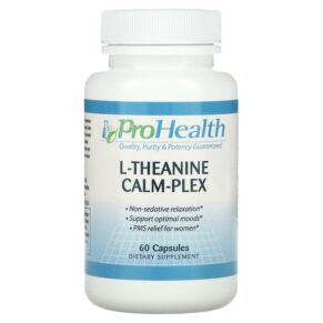 Thực phẩm chức năng ProHealth Longevity L-Theanine Calm-Plex 60 Capsules 850023410443