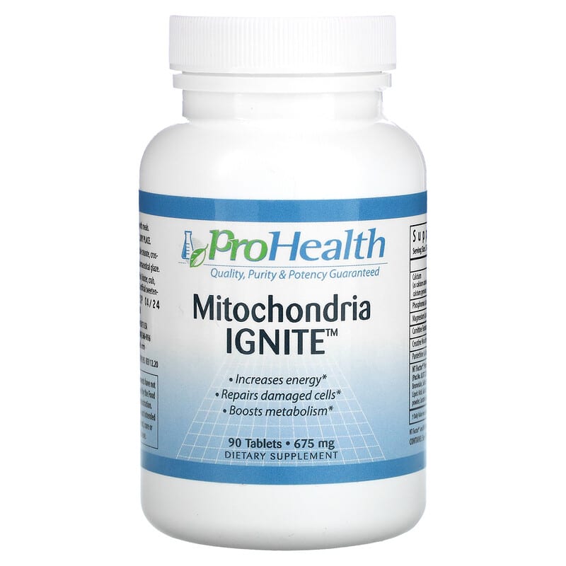 ProHealth Longevity Mitochondria Ignite 675 mg 90 Tablets 8 Thực phẩm chức năng ProHealth Longevity Mitochondria Ignite 675 mg 90 Tablets 850023410306