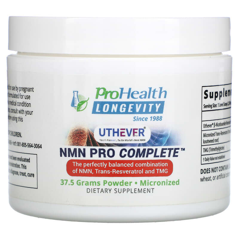 ProHealth Longevity NMN Pro Complete 37.5 g 8 Thực phẩm chức năng ProHealth Longevity NMN Pro Complete 37.5 g 850023410597