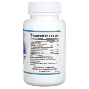 ProHealth Longevity Think Clear 60 Veggie Caps 3 Thực phẩm bổ sung ProHealth Longevity Think Clear 60 Veggie Caps 850023410269