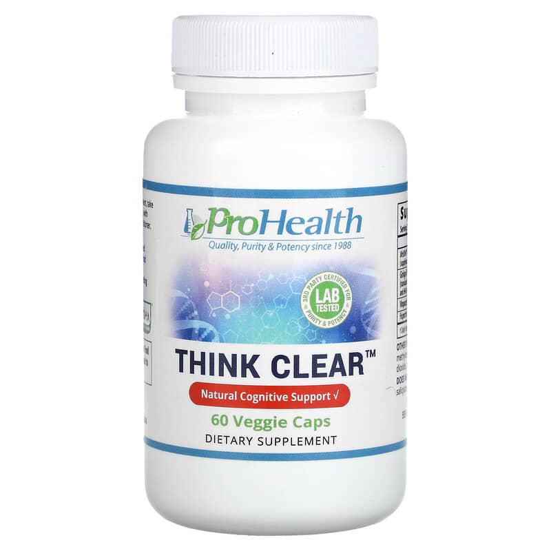 ProHealth Longevity Think Clear 60 Veggie Caps 8 Thực phẩm chức năng ProHealth Longevity Think Clear 60 Veggie Caps 850023410269