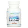 Thực phẩm chức năng ProHealth Longevity Vitamin D3 50.000 1.250 mcg (50.000 IU) 50 Softgels 850023410153