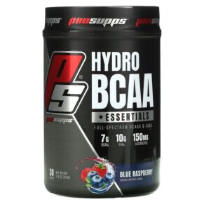 Thực phẩm chức năng ProSupps Hydro BCAA +Essentials Blue Raspberry 14.6 oz (414 g) 810034811080