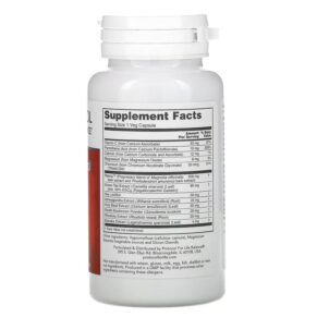 Thực phẩm bổ sung Protocol for Life Balance Adrenal Cortisol Support with Relora 90 Veg Capsules 707359133440