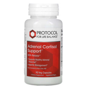 Thực phẩm chức năng Protocol for Life Balance Adrenal Cortisol Support with Relora 90 Veg Capsules 707359133440