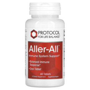 Thực phẩm chức năng Protocol for Life Balance Aller-All Immune System Support 60 Tablets 707359132825