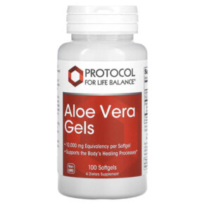 Thực phẩm chức năng Protocol for Life Balance Aloe Vera Gels 100 Softgels 707359130364