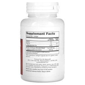 Protocol for Life Balance Borage/GLA 1.000 mg 60 Softgels 3 Thực phẩm bổ sung Protocol for Life Balance Borage/GLA 1.000 mg 60 Softgels 707359117204