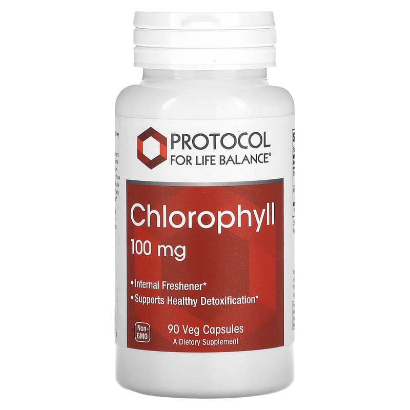 Protocol for Life Balance Chlorophyll 100 mg 90 Veg Capsules 8 Thực phẩm chức năng Protocol for Life Balance Chlorophyll 100 mg 90 Veg Capsules 707359126459