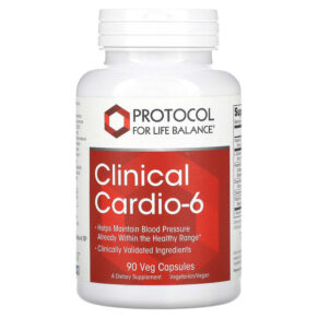 Thực phẩm chức năng Protocol for Life Balance Clinical Cardio-6 90 Veg Capsules 707359133839