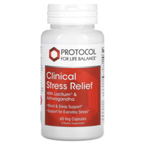 Thực phẩm chức năng Protocol for Life Balance Clinical Stress Relief 60 Veg Capsules 707359123755