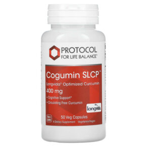 Thực phẩm chức năng Protocol for Life Balance Cogumin SLCP 400 mg 50 Veg Capsules 707359123953
