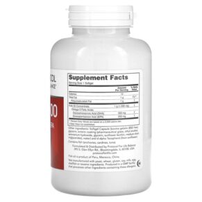 Protocol for Life Balance DHA-500 120 Softgels 3 Thực phẩm bổ sung Protocol for Life Balance DHA-500 120 Softgels 707359116122