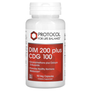 Thực phẩm chức năng Protocol for Life Balance DIM 200 Plus CDG 100 90 Veg Capsules 707359130494