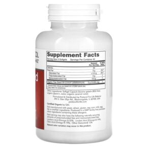 Thực phẩm bổ sung Protocol for Life Balance Flax Seed Oil 1.000 mg 120 Softgels 707359117709