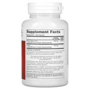 Protocol for Life Balance Flush-Free Niacin 500 mg 90 Veg Capsules 3 Thực phẩm bổ sung Protocol for Life Balance Flush-Free Niacin 500 mg 90 Veg Capsules 707359104983