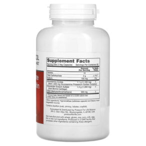 Protocol for Life Balance Glucosamine & Chondroitin with MSM 180 Veg Capsules 3 Thực phẩm bổ sung Protocol for Life Balance Glucosamine & Chondroitin with MSM 180 Veg Capsules 707359131729