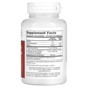 Thực phẩm bổ sung Protocol for Life Balance Glucosamine & Chondroitin with MSM 90 Veg Capsules 707359131705