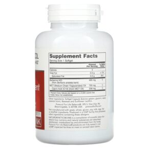 Thực phẩm bổ sung Protocol for Life Balance Glucose Management with Berberine HCl 90 Softgels 707359146006