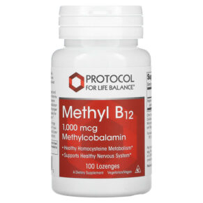 Thực phẩm chức năng Protocol for Life Balance Methyl B12 1.000 mcg 100 Lozenges 707359104952