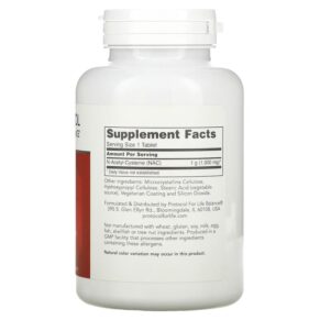 Thực phẩm bổ sung Protocol for Life Balance NAC 1.000 mg 120 Tablets 707359101852
