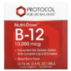 Thực phẩm chức năng Protocol for Life Balance Nutri-Dose B-12 Mixed Berry 10.000 mcg 12 Vials 0.5 fl oz (15 ml) Each 707359104532