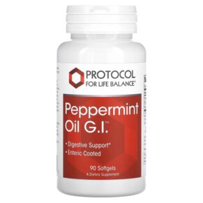 Thực phẩm chức năng Protocol for Life Balance Peppermint Oil G.I. 90 Softgels 707359147270