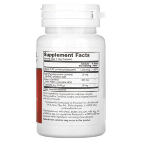 Thực phẩm bổ sung Protocol for Life Balance PQQ Complex 30 Veg Capsules 707359131682