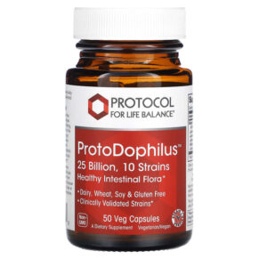 Thực phẩm chức năng Protocol for Life Balance ProtoDophilus 25 Billion 50 Veg Capsules 707359129269