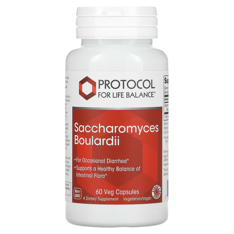 Protocol for Life Balance Saccharomyces Boulardii 60 Veg Capsules 8 Thực phẩm chức năng Protocol for Life Balance Saccharomyces Boulardii 60 Veg Capsules 707359129337
