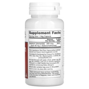 Protocol for Life Balance Selenium 200 mcg 90 Veg Capsules 3 Thực phẩm bổ sung Protocol for Life Balance Selenium 200 mcg 90 Veg Capsules 707359114852
