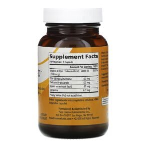 Thực phẩm bổ sung Pure Essence Breast-D 30 Vegi-Caps 659670260018