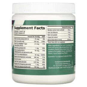 Thực phẩm bổ sung Pure Essence Ionic-Fizz Magnesium Plus Mixed Berry 12.06 oz (342 g) 659670031090