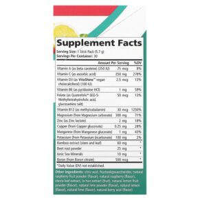 Thực phẩm bổ sung Pure Essence Ionic-Fizz Magnesium Plus Raspberry Lemonade 30 Packets 0.2 oz (5.7 g) Each 659670031120