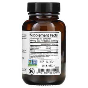 Thực phẩm bổ sung Pure Planet Organic Amla Plus 500 mg 100 Tablets 091401884009