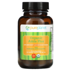 Thực phẩm chức năng Pure Planet Organic Amla Plus 500 mg 100 Tablets 091401884009