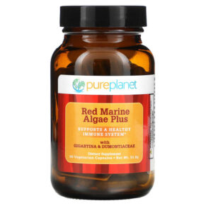 Thực phẩm chức năng Pure Planet Red Marine Algae Plus 90 Vegetarian Capsules 091401870002