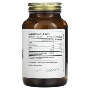 Thực phẩm bổ sung Pure Synergy Blue-Green Algae 90 Capsules 852971004255