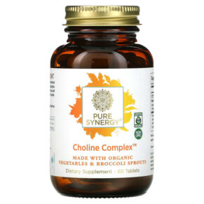 Thực phẩm chức năng Pure Synergy Choline Complex 60 Tablets 852971004873