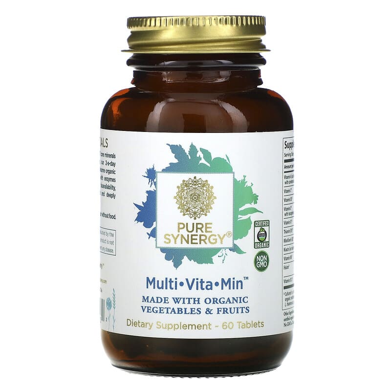 Pure Synergy Multi Vita Min 60 Tablets 8 Thực phẩm chức năng Pure Synergy Multi Vita Min 60 Tablets 852971004132