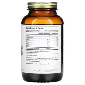Thực phẩm bổ sung Pure Synergy Organic Juice Powder Barley Grass 5.3 oz (150 g) 852971004217