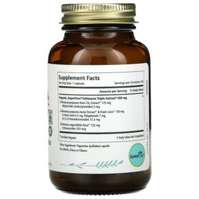 Thực phẩm bổ sung Pure Synergy SuperPure Echinacea 60 Capsules 852971004750