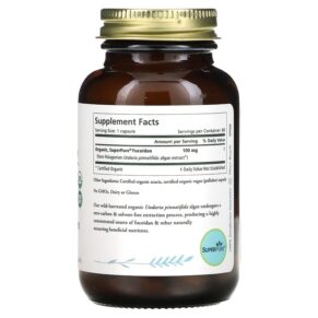 Thực phẩm bổ sung Pure Synergy SuperPure Fucoidan 60 Capsules 852971004866