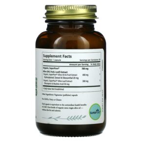 Pure Synergy SuperPure Olive 60 Capsules 3 Thực phẩm bổ sung Pure Synergy SuperPure Olive 60 Capsules 852971004699