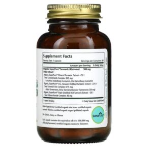 Thực phẩm bổ sung Pure Synergy SuperPure Turmeric 60 Capsules 852971004347