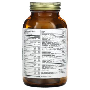 Thực phẩm bổ sung Pure Synergy Vita-Min-Herb Men's Multivitamin 120 Tablets 852971004309