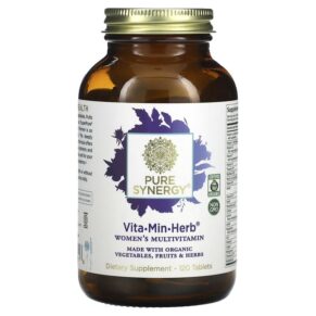 Thực phẩm chức năng Pure Synergy Vita-Min-Herb Women's Multivitamin 120 Tablets 852971004316