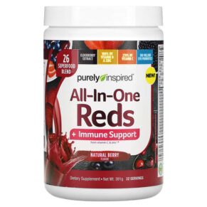 Thực phẩm chức năng Purely Inspired All-In-One Reds + Immune Support Natural Berry 391 g 631656716115